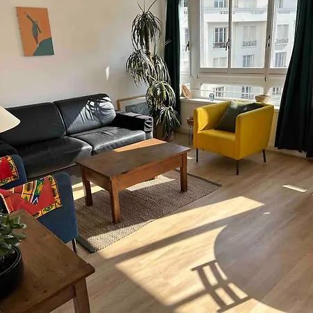 Ferienwohnung 2 Pieces Lumineux Proche Du Parc Buttes Chaumonts Paris Exterior foto